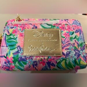 Disney Parks Collection and Lilly Pulizer Floral Crossbody Bag